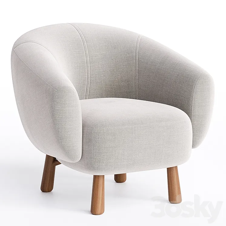 Rio Calligaris Armchair 3D Model Free Download