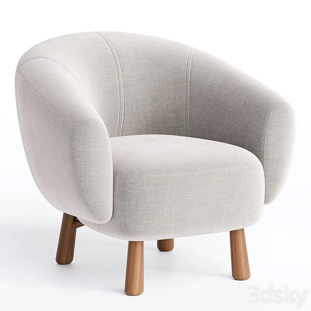 Rio Calligaris Armchair 3D Model