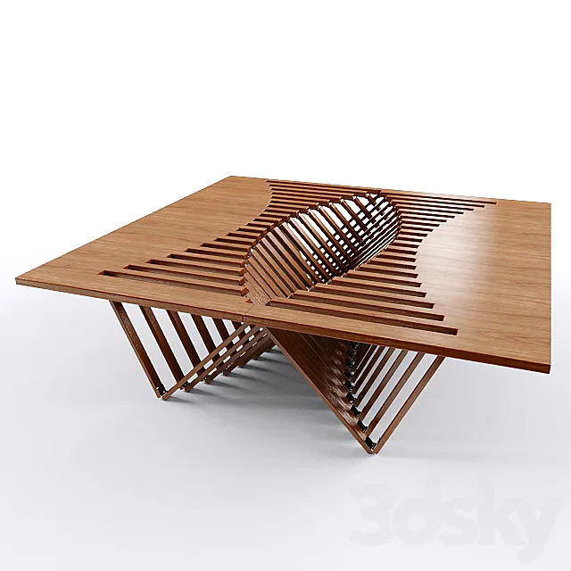 Rising Table 3D Model