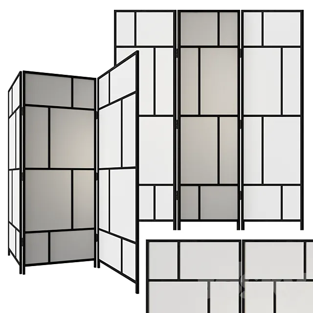 RISOR Partition IKEA 3D Model