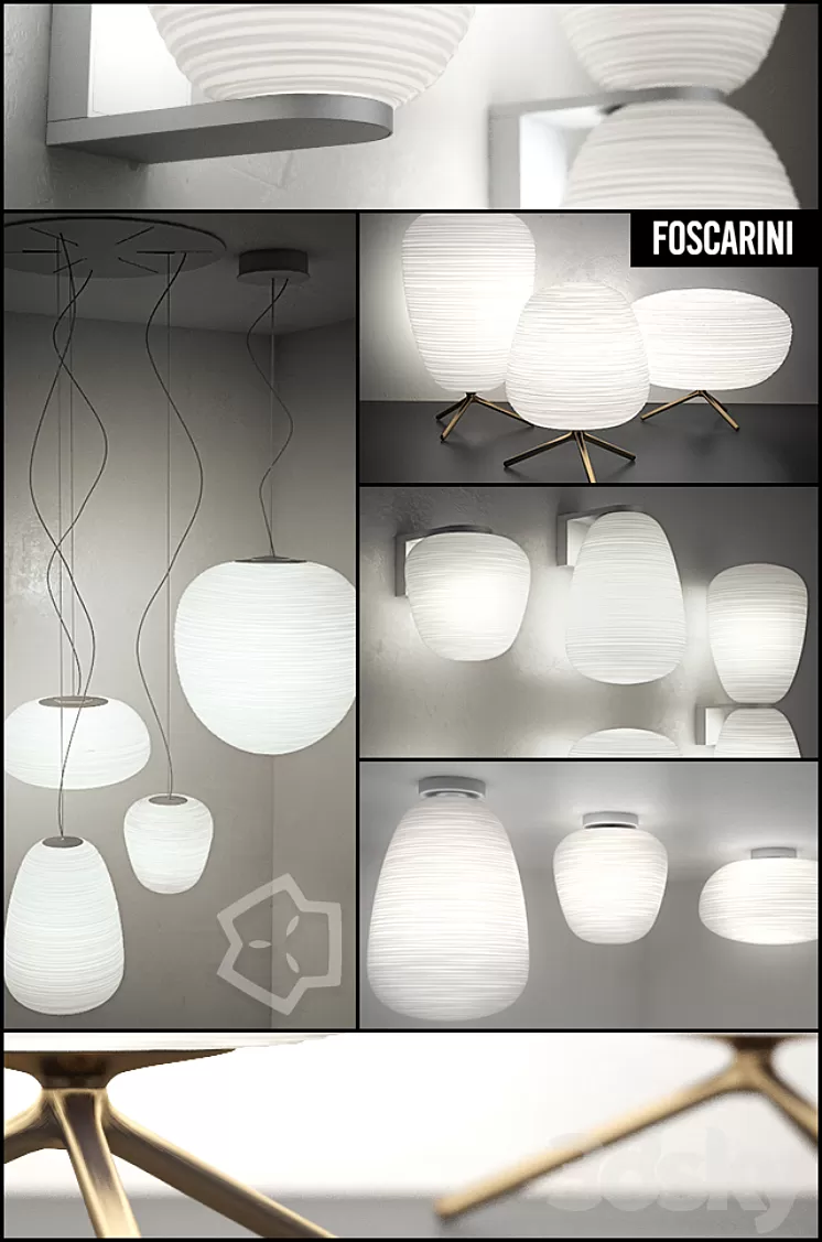 RITUALS by Foscarini – Lamps Collection 3D Model