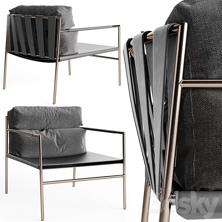 Ritzwell jk armchair 3D Model Ritzwell jk armchair 3D Model