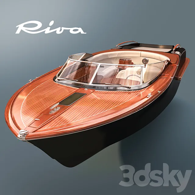 Riva Aquariva Super 3D Model