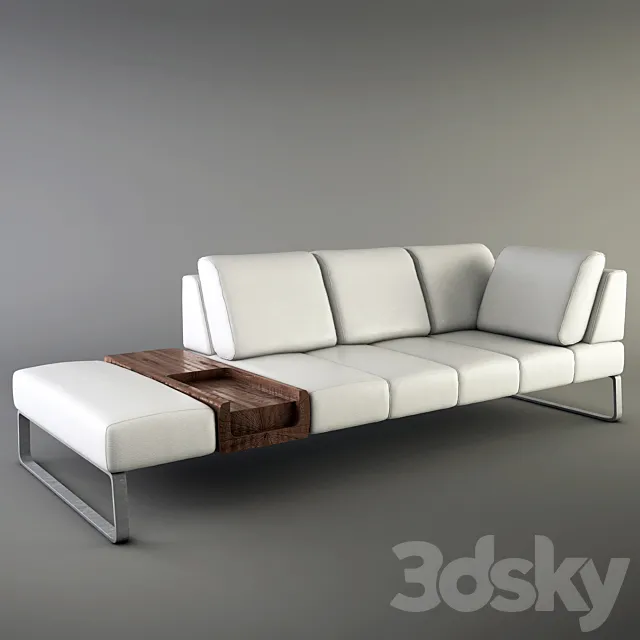Riva Patmos sofa 3D Model