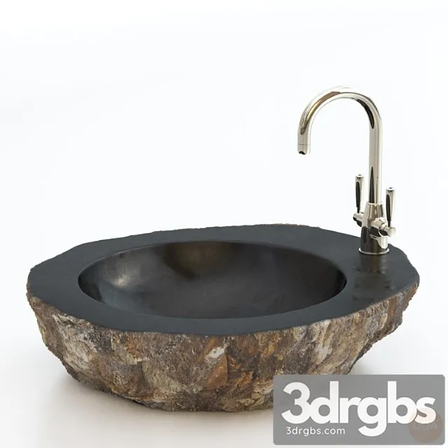 River Rock 3 3D Model Download