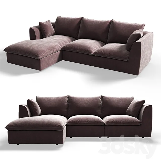 RIVERA sofa 3DModel RIVERA sofa 3DModel