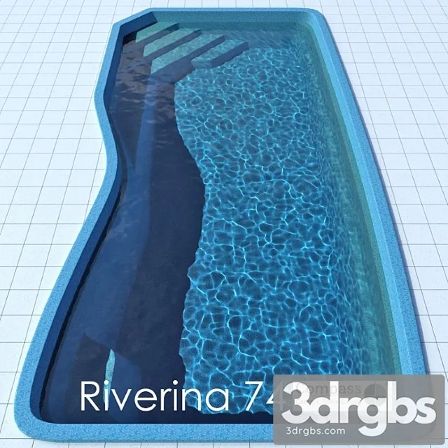 Riverina 74 Pool 3D Model Download