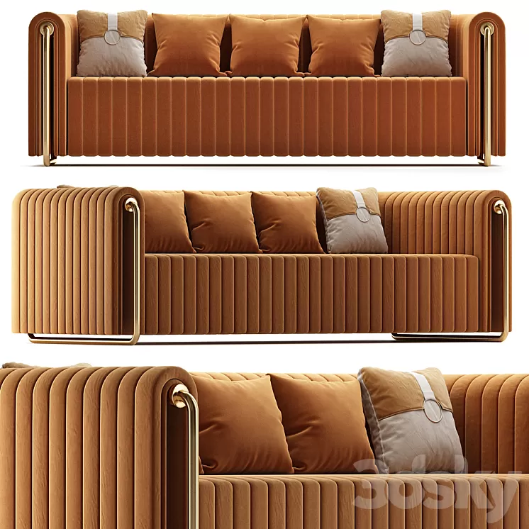 RIVERS Sofa – Mezzo Collection 3D Model