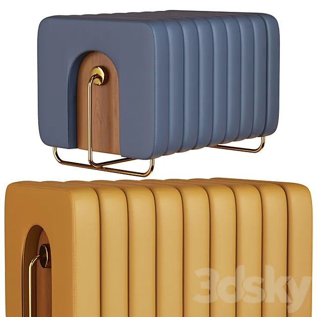 rivers stool 3D Model rivers stool 3D Model