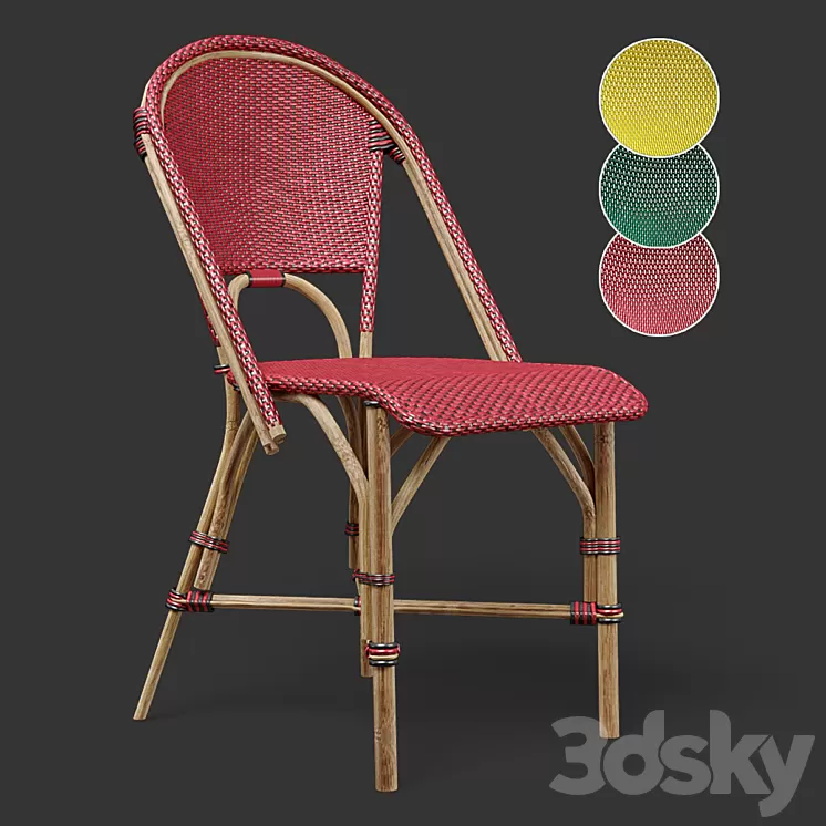 Riviera Dining Chair 3D Model Free Download
