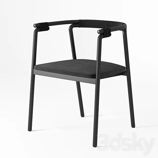 Rivulet chair. living divani. 3D Model