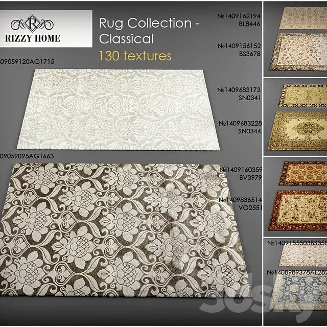 Rizzy Home rugs – Classical 3DModel Rizzy Home rugs – Classical 3DModel