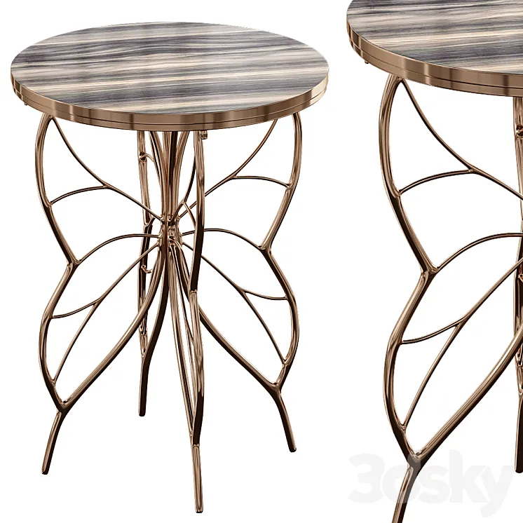 RKY Tavolino del Divano Tavolo Rotondo 3D Model Free Download