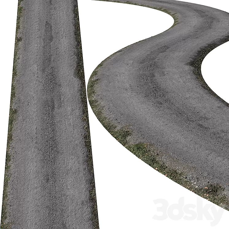Road \ Asphalt 3D Model