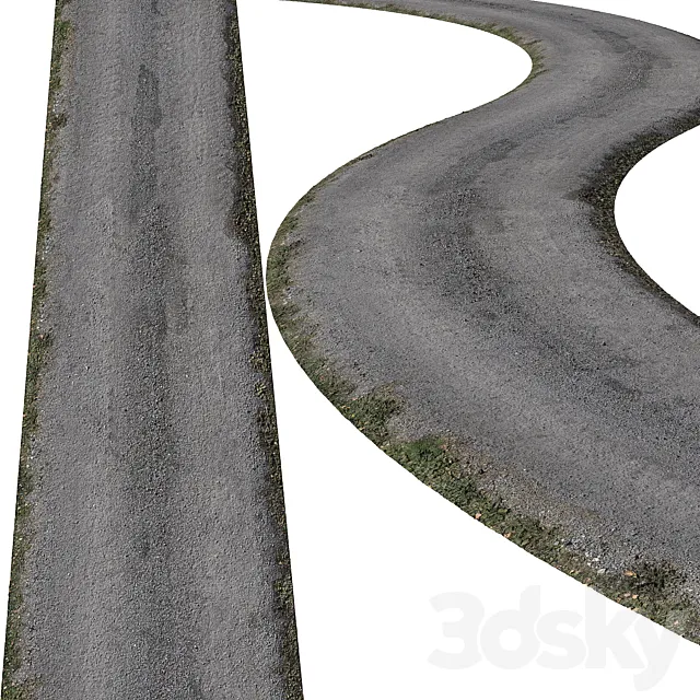 Road \ Asphalt 3DModel Road \ Asphalt 3DModel