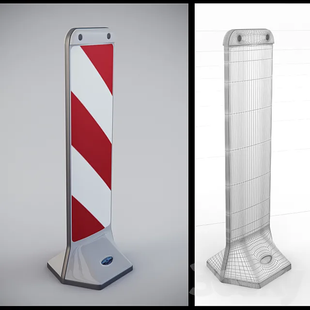 Road guard “Soldier” 3D Model Road guard “Soldier” 3D Model