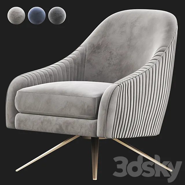 Roar & Rabbit Swivel Chair 3D Model