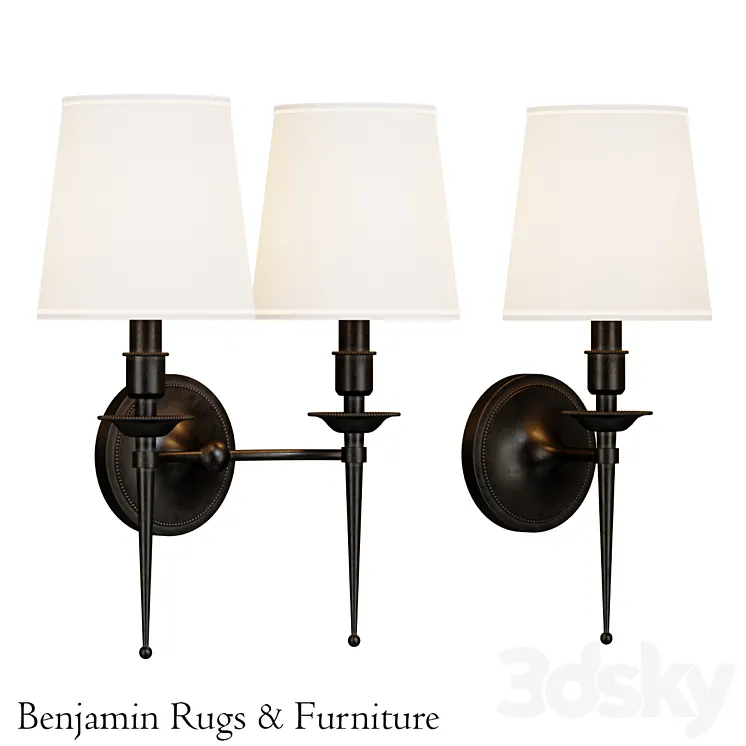 Robert Abbey Cedric 1-Light 2-Light Wall Sconce.1 3D Model Free Download Robert Abbey Cedric 1-Light 2-Light Wall Sconce.1 3D Model Free Download