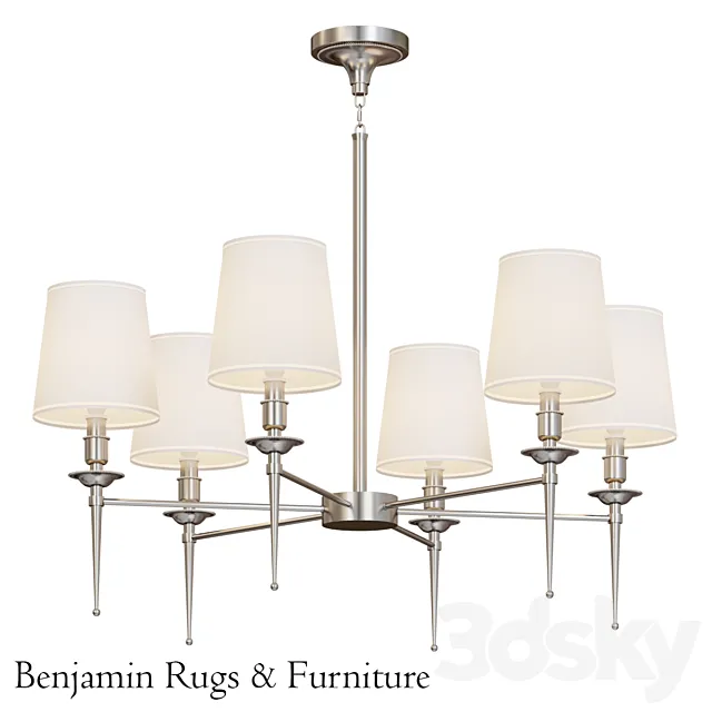 Robert Abbey Cedric Chandelier.3 3DModel Robert Abbey Cedric Chandelier.3 3DModel