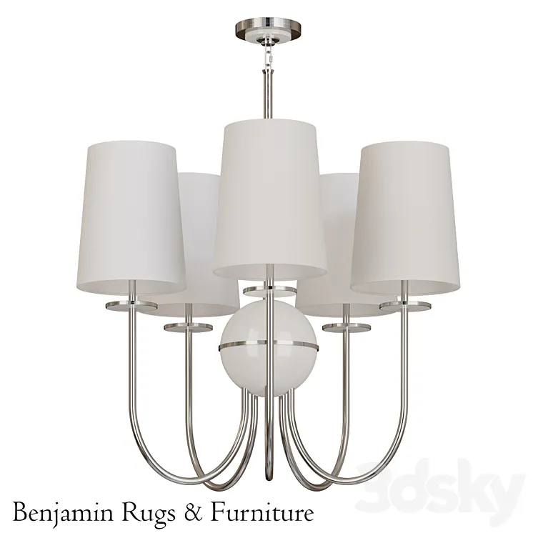 Robert Abbey Fineas Chandeliers.1 3D Model Free Download