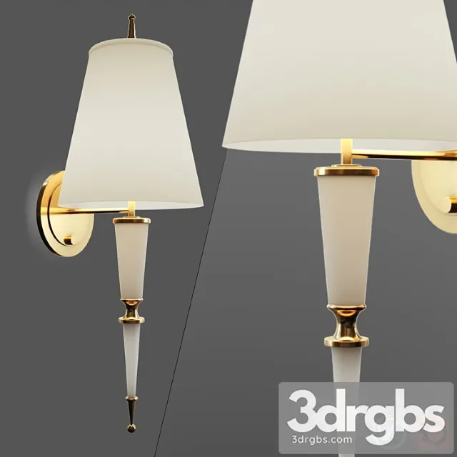 Robert abbey lighting w903 jonathan adler versailles wall sconce 3D Model Download