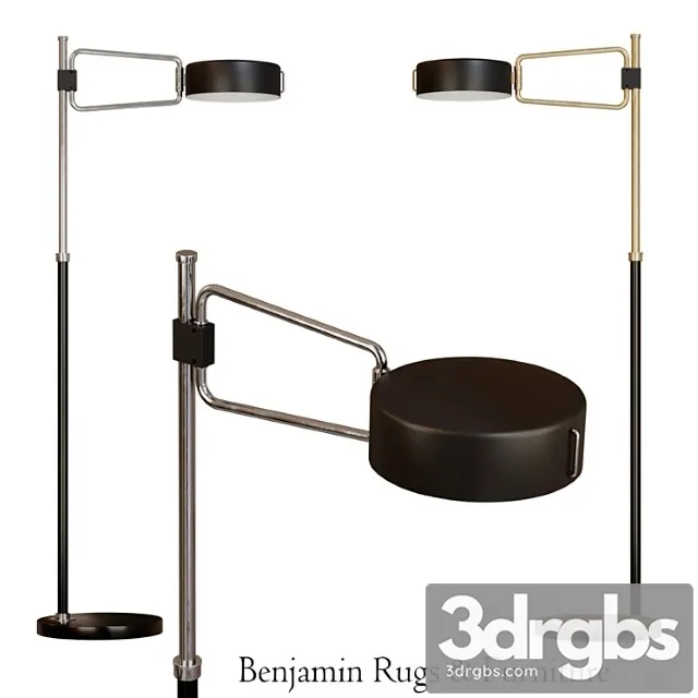 Robert abbey simon 1 bulb floor lamp. 3D Model Download