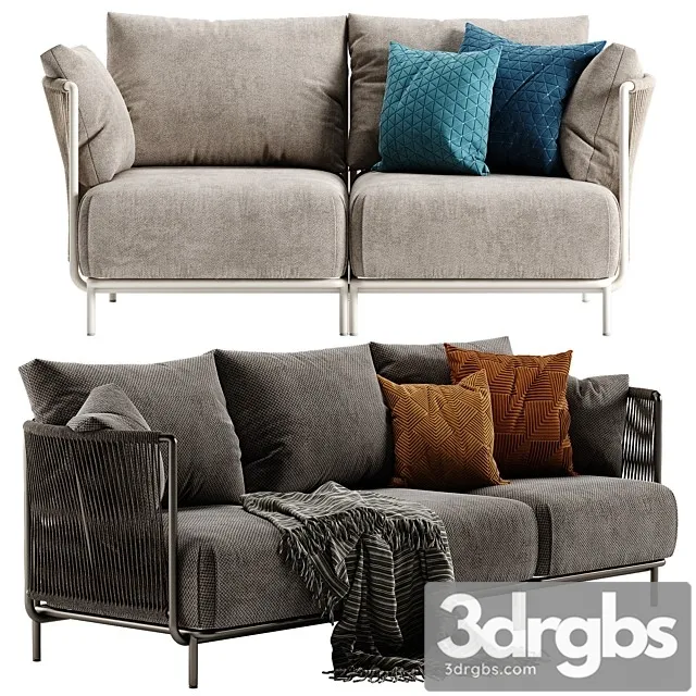 Roberti Queen Sofa 3D Model Download Roberti Queen Sofa 3D Model Download