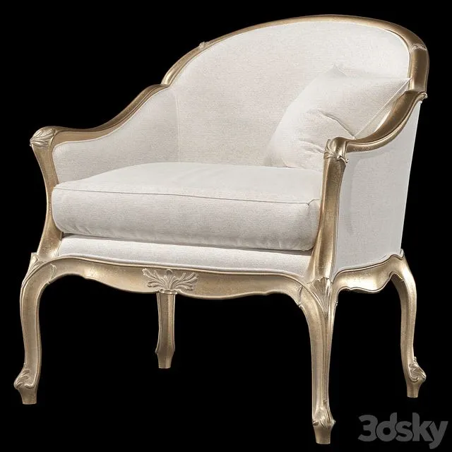 Roberto giovannini armchair art 1225 3D Model