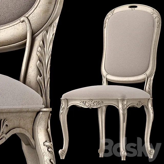 roberto giovannini chair art 1232 3D Model roberto giovannini chair art 1232 3D Model