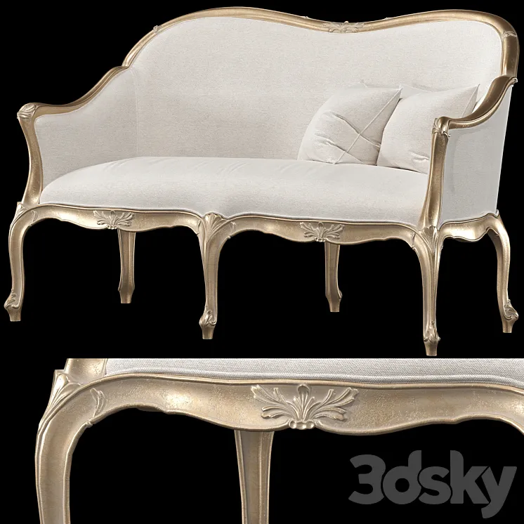 roberto giovannini sofa art 1221 3D Model Free Download