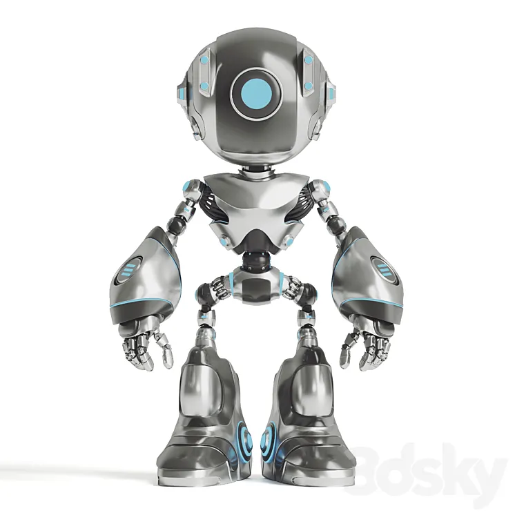 Robot 3D Model Free Download