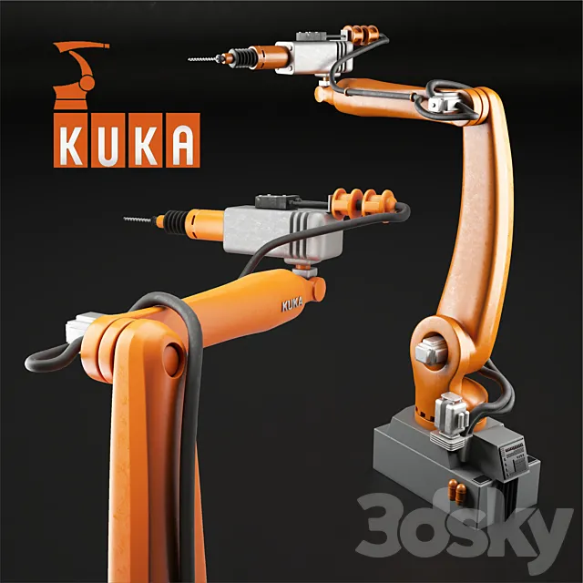 Robot kuka 3D Model