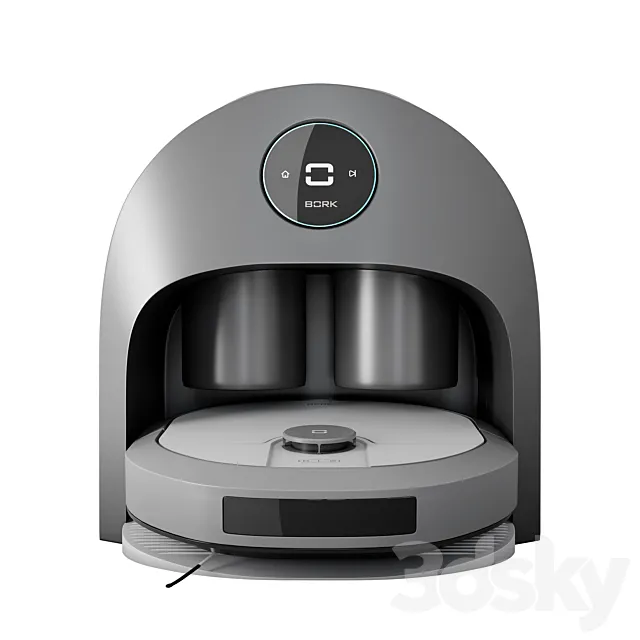 Robot vacuum cleaner Bork V530 3D Model