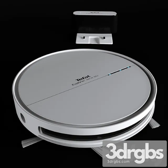 Robot vacuum cleaner tefal x-plorer serie 60 white