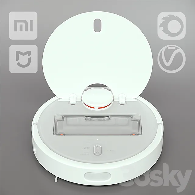 Robot vacuum cleaner Xiaomi Mijia 3DModel
