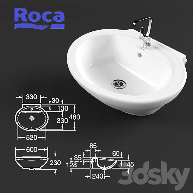 Roca _ Fontana 3DModel Roca _ Fontana 3DModel