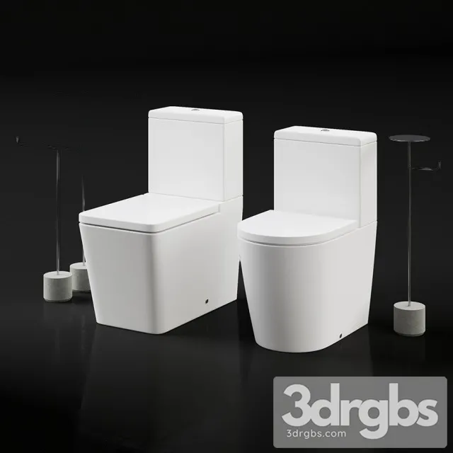 Roca and Boffi Toilet 3D Model Download