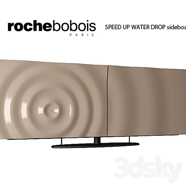 Roche Bobois _ SPEED UP WATER DROP 3D Model