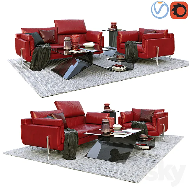 Roche Bobois Allusion 3DModel Roche Bobois Allusion 3DModel