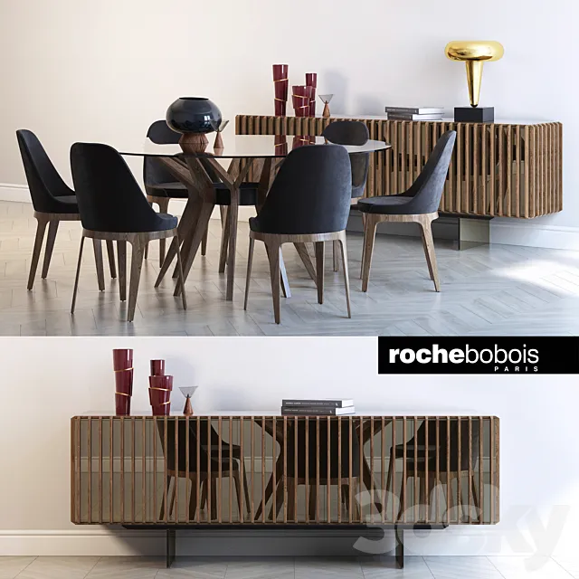Roche bobois. ASTER. TOURNICOTI. PALIS SIDEBOARD. AIRE SUSPENSION 3DModel Roche bobois. ASTER. TOURNICOTI. PALIS SIDEBOARD. AIRE SUSPENSION 3DModel
