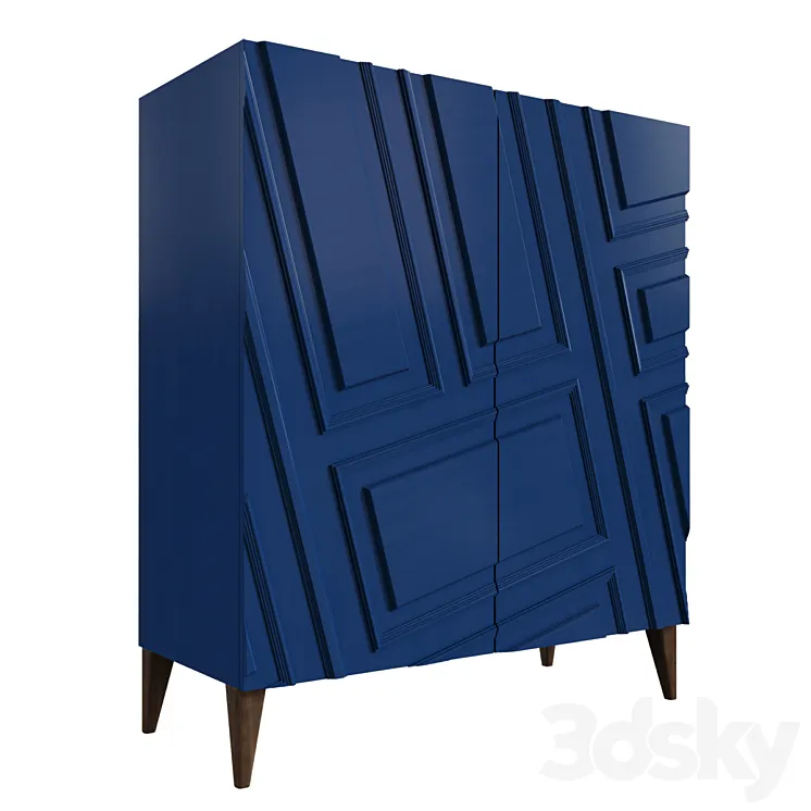 Roche Bobois Astragale China Unit 3D Model Free Download Roche Bobois Astragale China Unit 3D Model Free Download