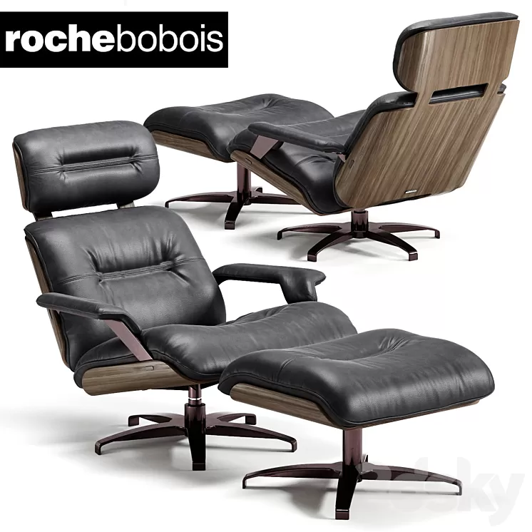 Roche Bobois ATHEA Armchair 3D Model