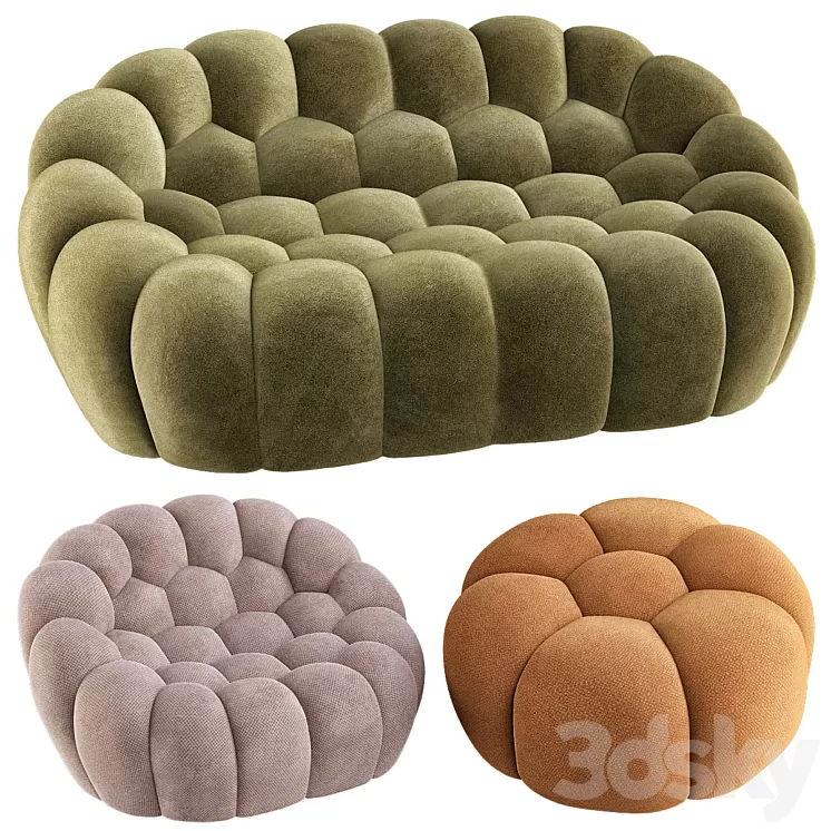 Roche Bobois Bubble 3D Model Roche Bobois Bubble 3D Model