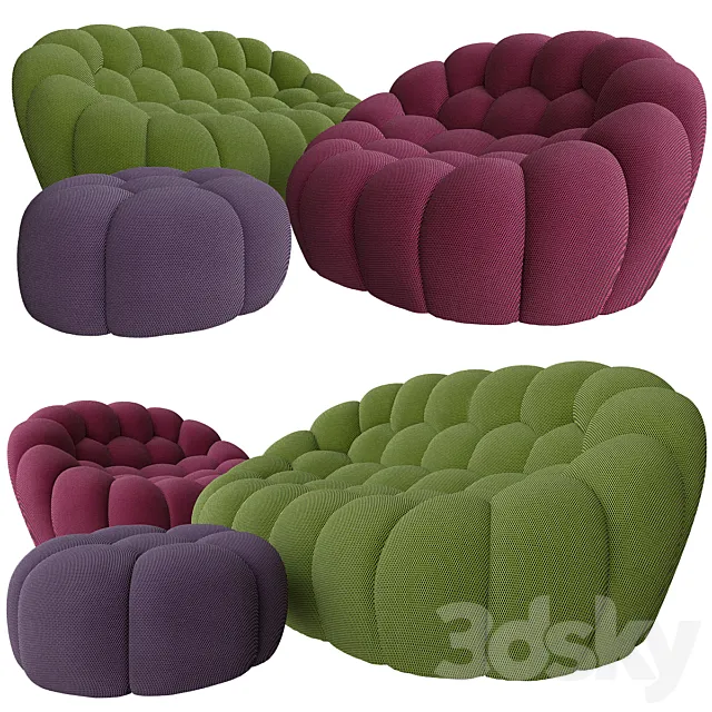 Roche bobois bubble 3D Model Roche bobois bubble 3D Model