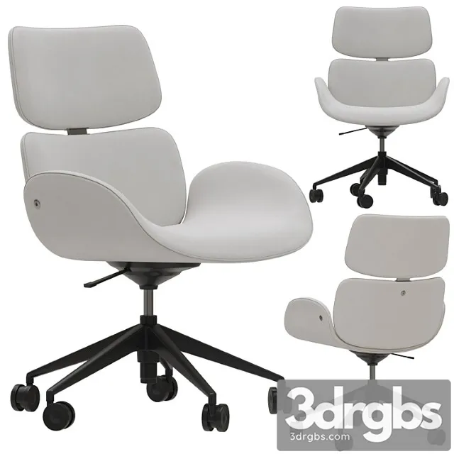 Roche Bobois Cento Office Armchair 3D Model Download
