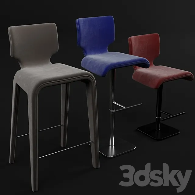 Roche Bobois CHABADA STOOL 3DModel