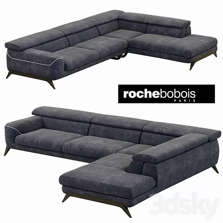 Roche Bobois CINEPHILE CORNER COMPOSITION 3D Model