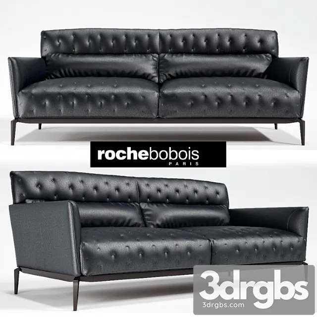 Roche Bobois Claridge 3 Seat Sofa 3D Model Download Roche Bobois Claridge 3 Seat Sofa 3D Model Download