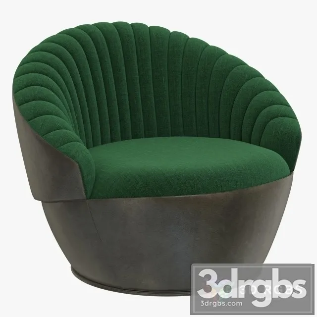 Roche Bobois Consona NCE Armchair 3D Model Download