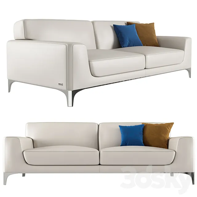 Roche bobois IMPROVISTE LARGE 3-SEAT SOFA 3DModel Roche bobois IMPROVISTE LARGE 3-SEAT SOFA 3DModel